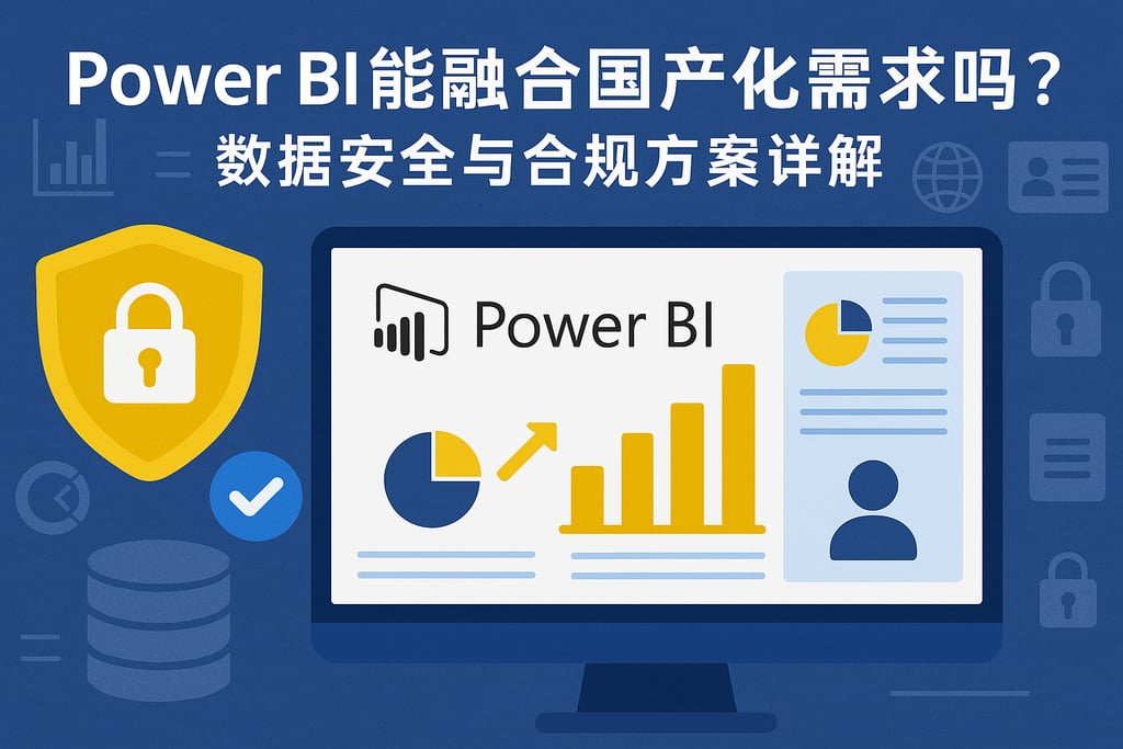 Power BI能融合国产化需求吗？数据安全与合规方案详解